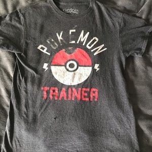 gray pokemon t-shirt
